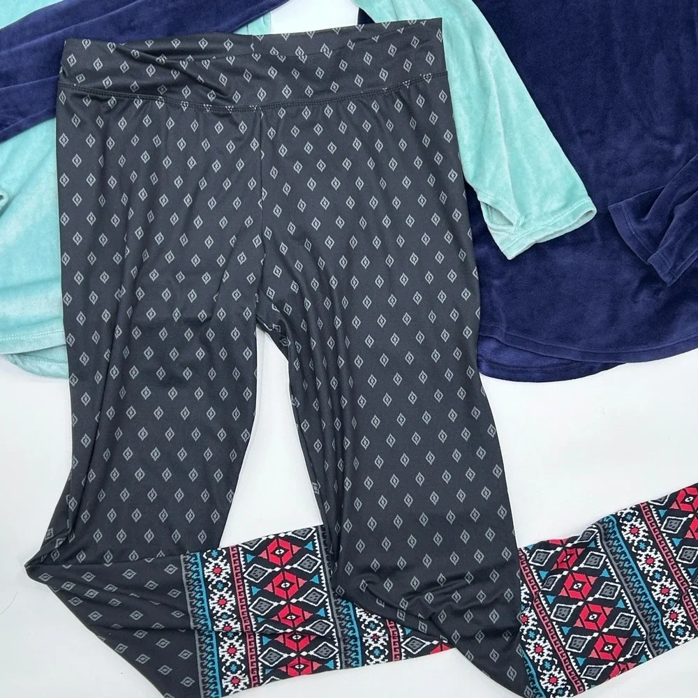Cuddl Duds 3 Pc Cozy Lounge Set Womens Size M Winter Thermal Bundle